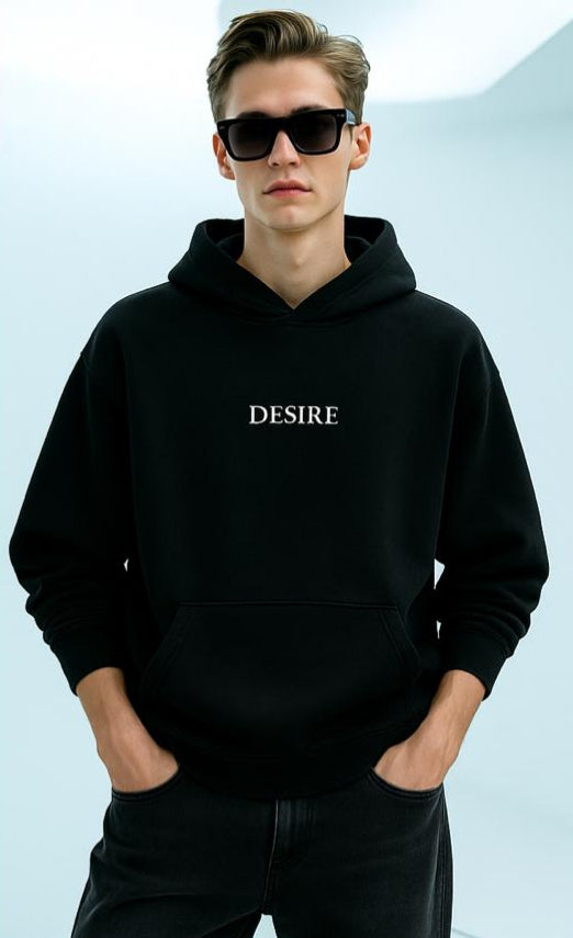 Desire Signature Black Hoodie