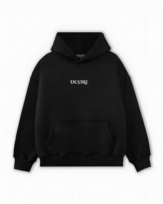 Desire Signature Black Hoodie