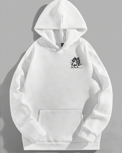 Desire white hoodie