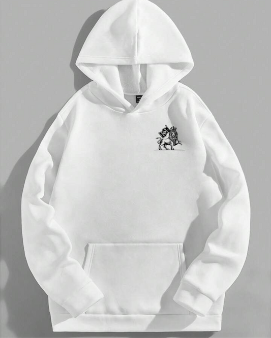 Desire white hoodie