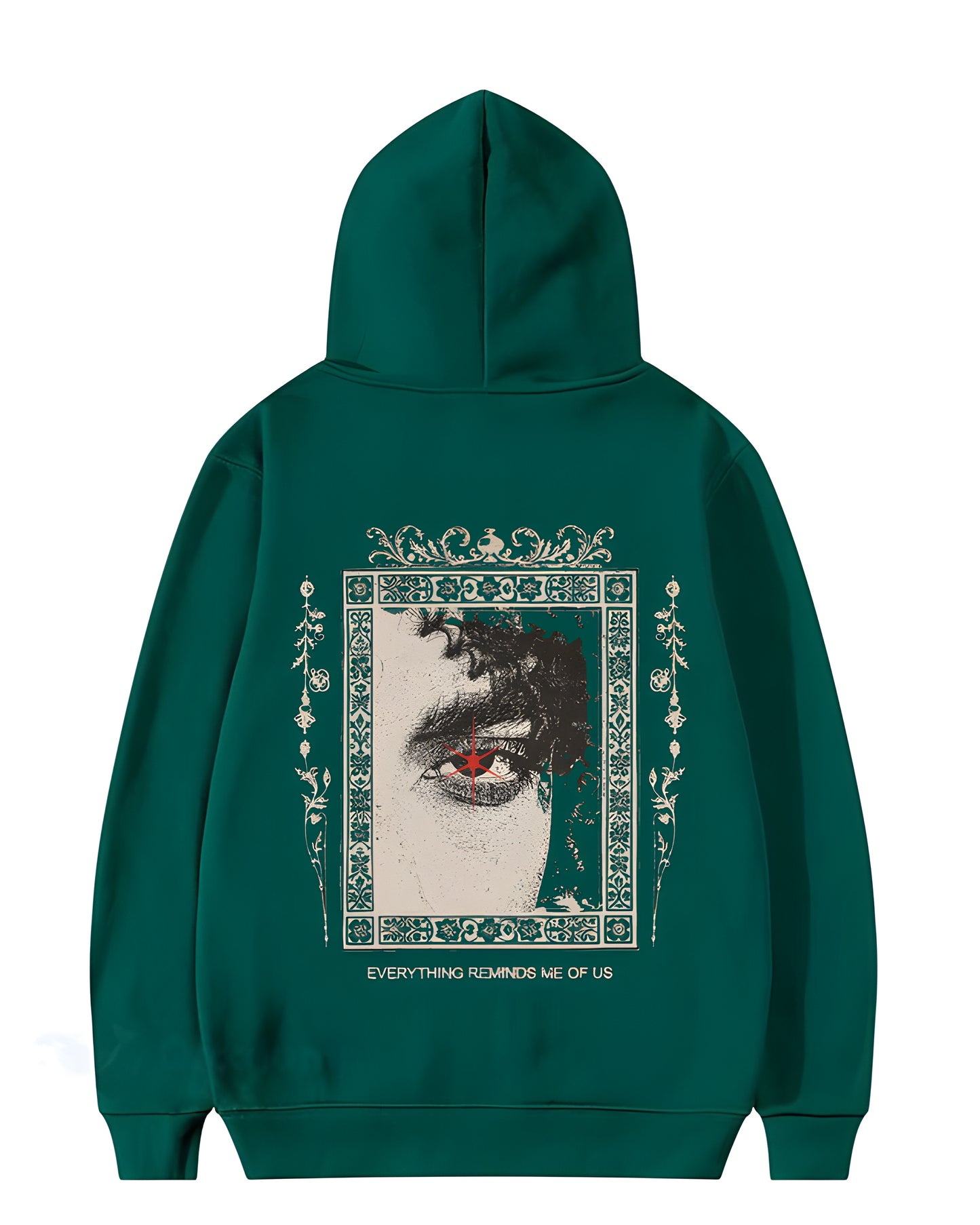 EVERYTHING REMINDS ME Hoodie – Forest Green
